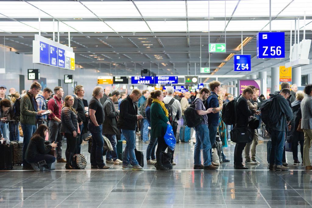 Nicht fliegen, wenn alle fliegen