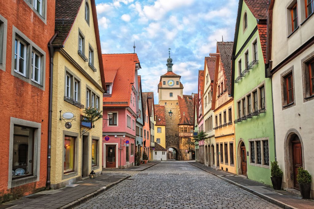 Märchenhafte Städte in Deutschland