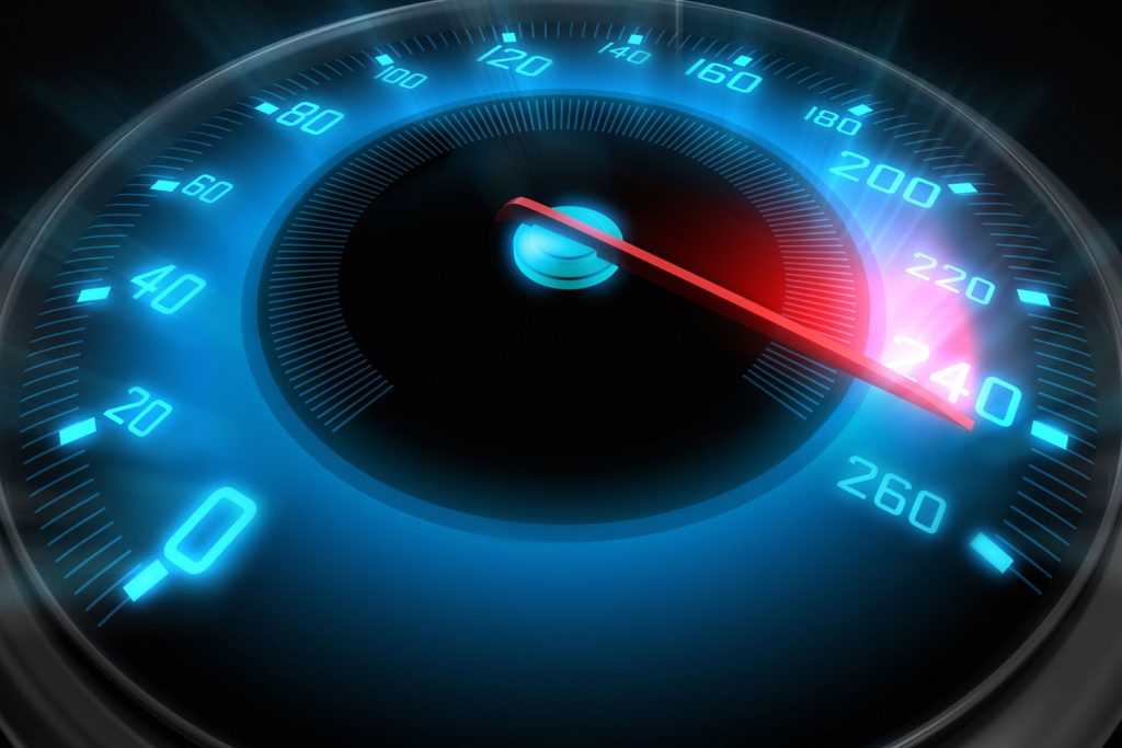 Zu schnelles Fahren (ab 50 km/h)