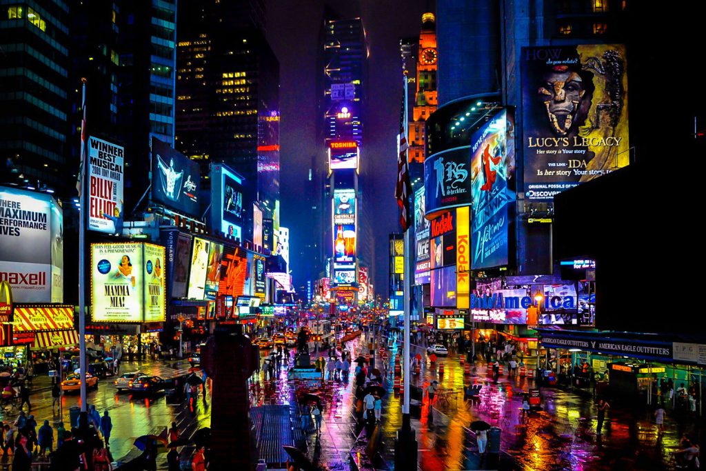 8. Times Square New York, USA