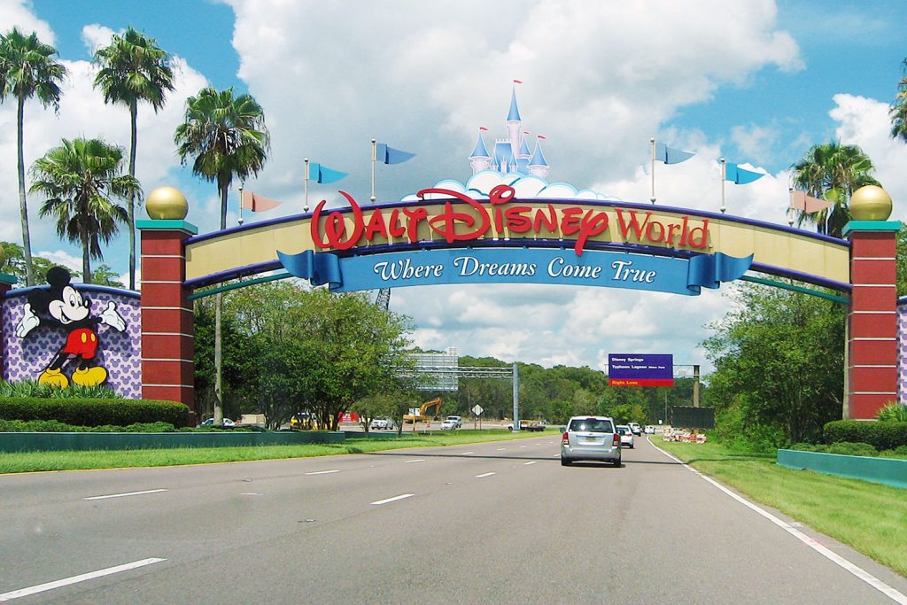 3. Walt Disney World Florida, USA