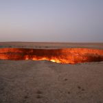 Krater von Derweze, Turkmenistan
