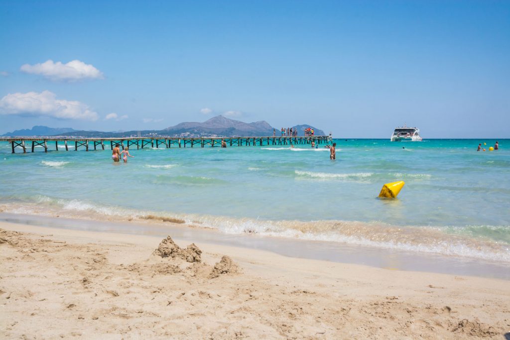 Playa de Muro, Spanien
