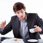 Die übervolle Kaffeetasse