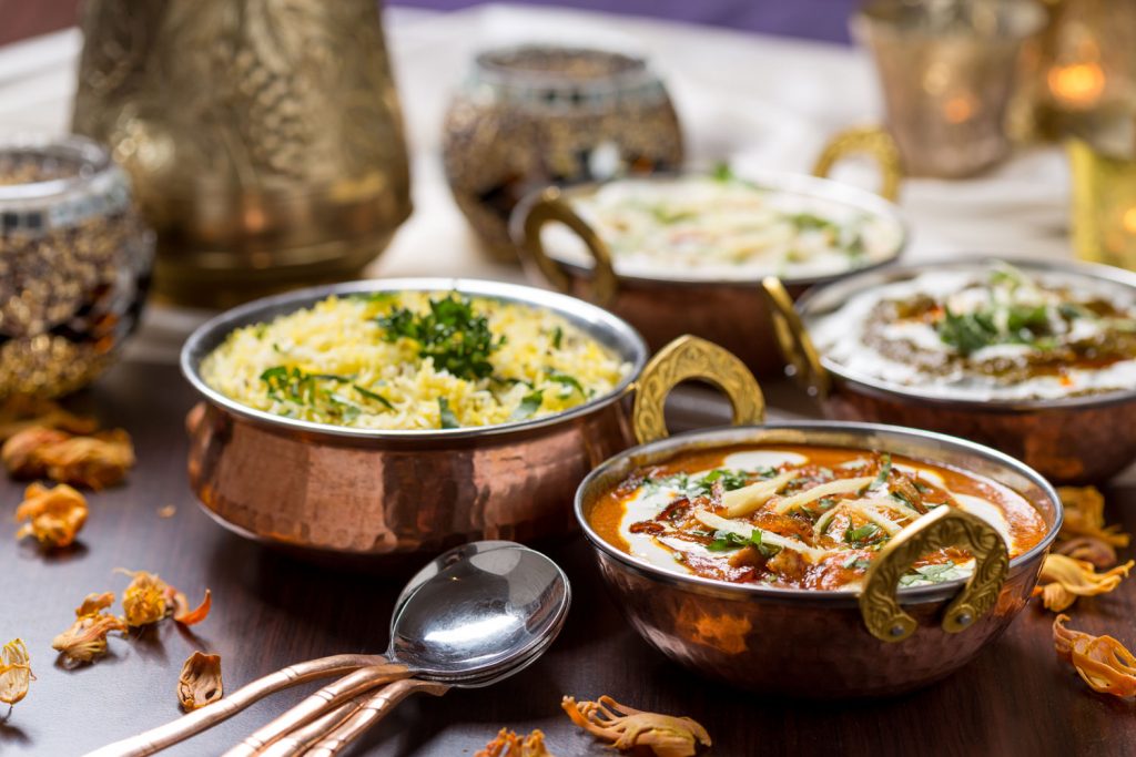 Nicht mit links essen in Indien
