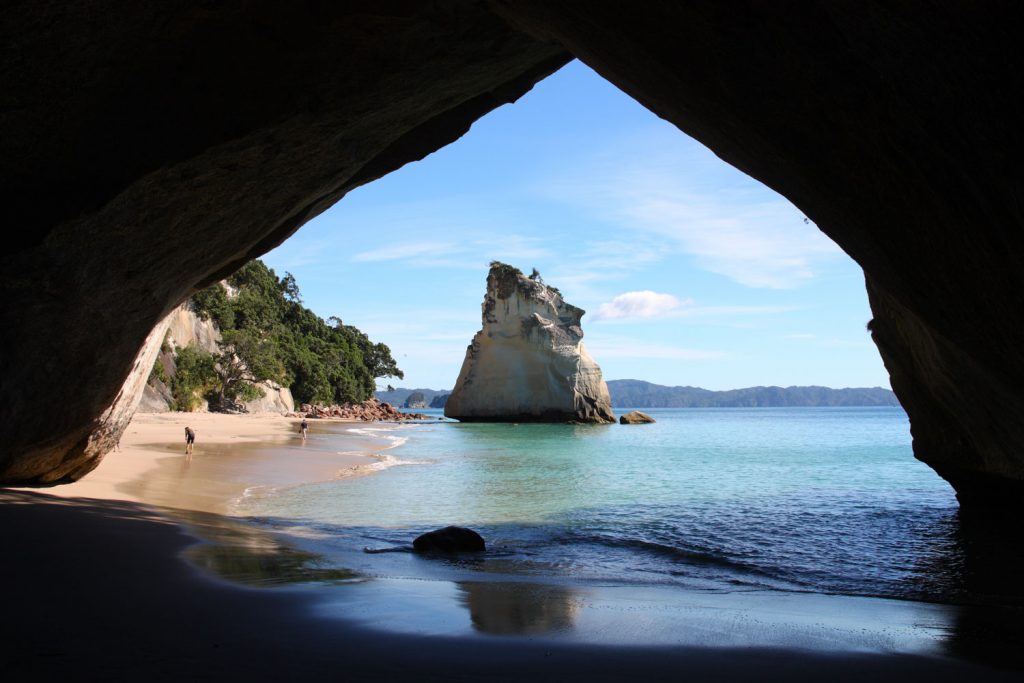 Neuseeland: Cathedral Cove