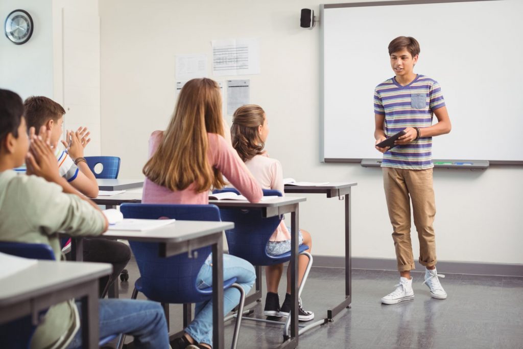 Wie in der Schule