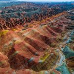 Die Farben des Zhangye-Danxia-Geoparks