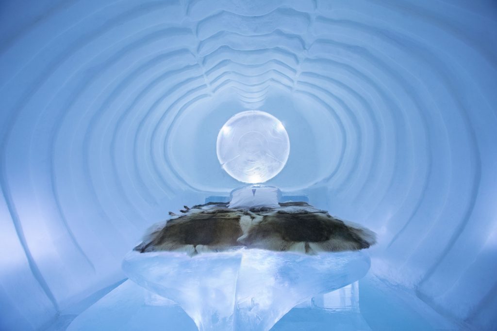 Das älteste Eishotel der Welt