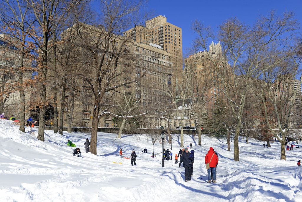 Winter Jam im Central Park