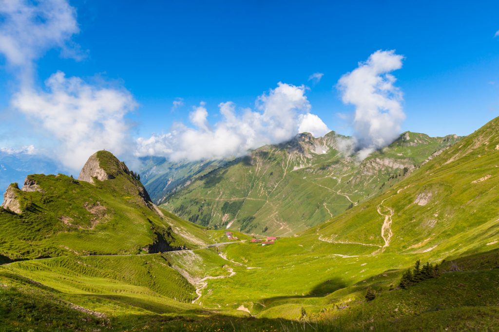 Mit der Zahnradbahn aufs Rothorn