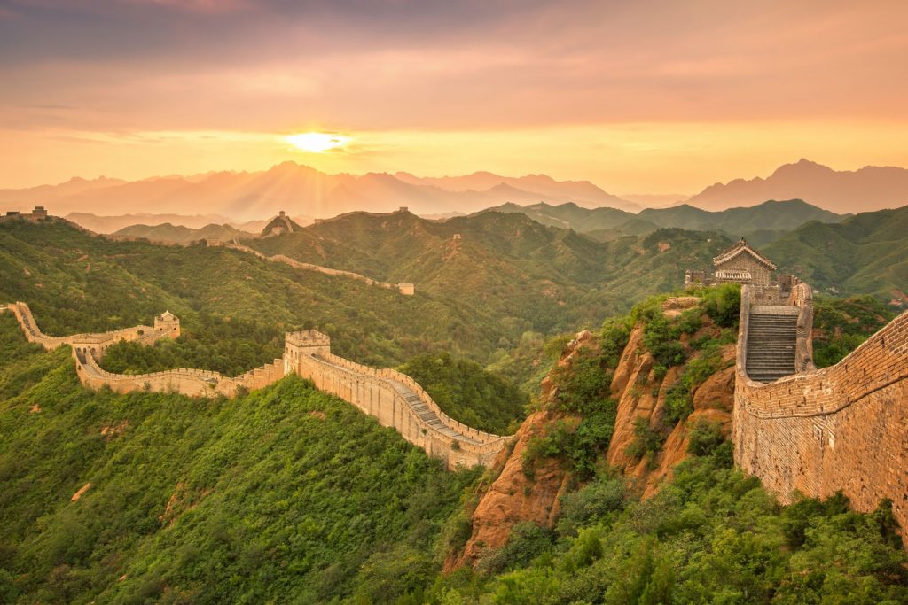 Wandern auf der Chinesischen Mauer