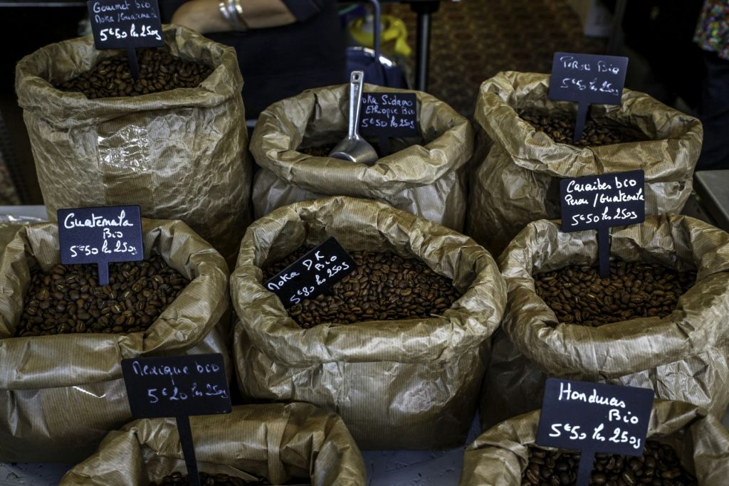 Nicht fair gehandelten Kaffee