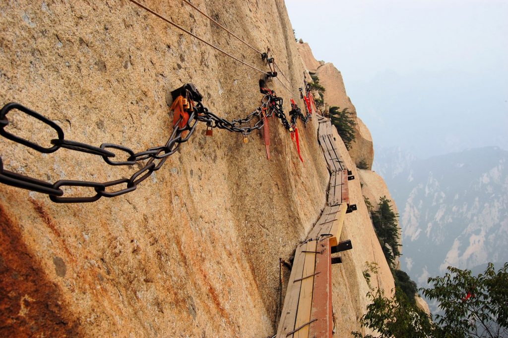 Huashanpfad in China