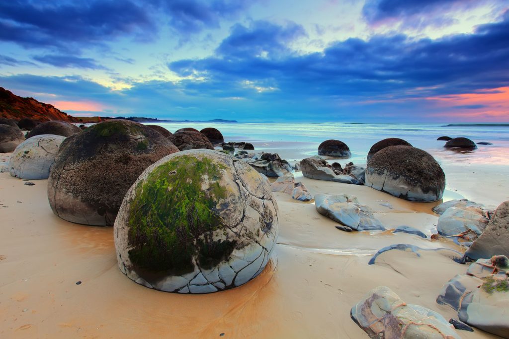 Koekohe Beach, Neuseeland