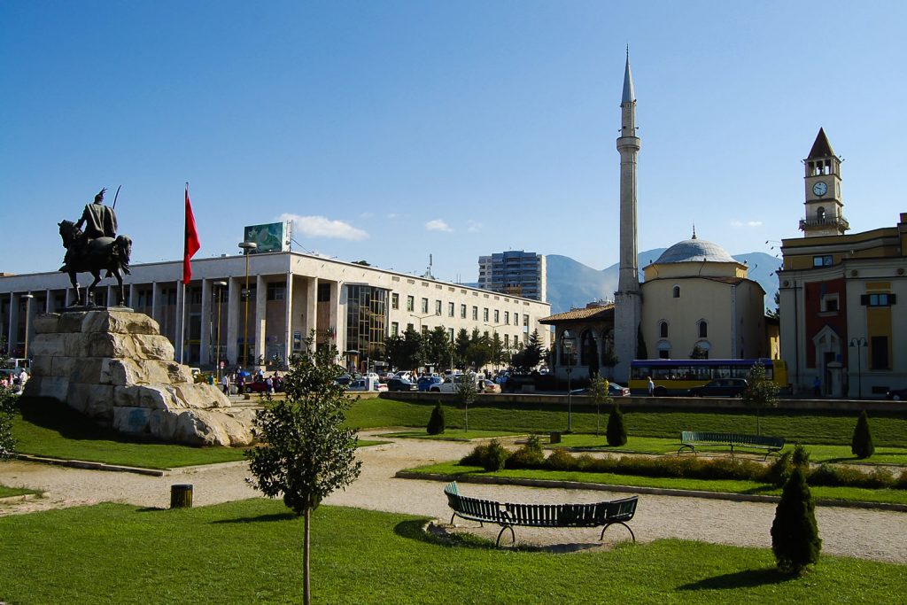 Die Hauptstadt Tirana