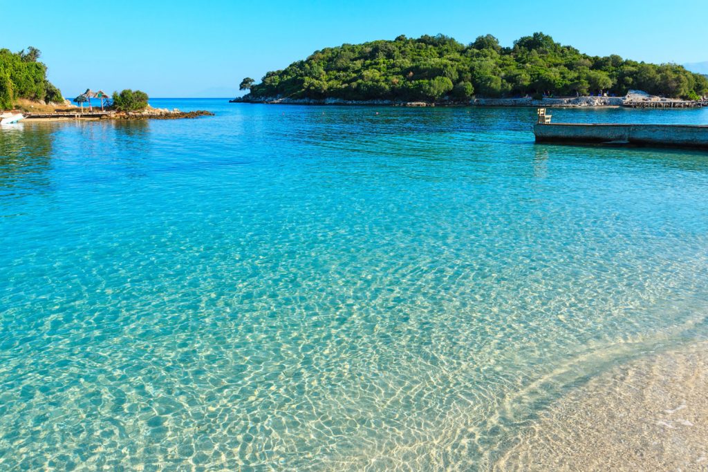 Baden in Ksamil