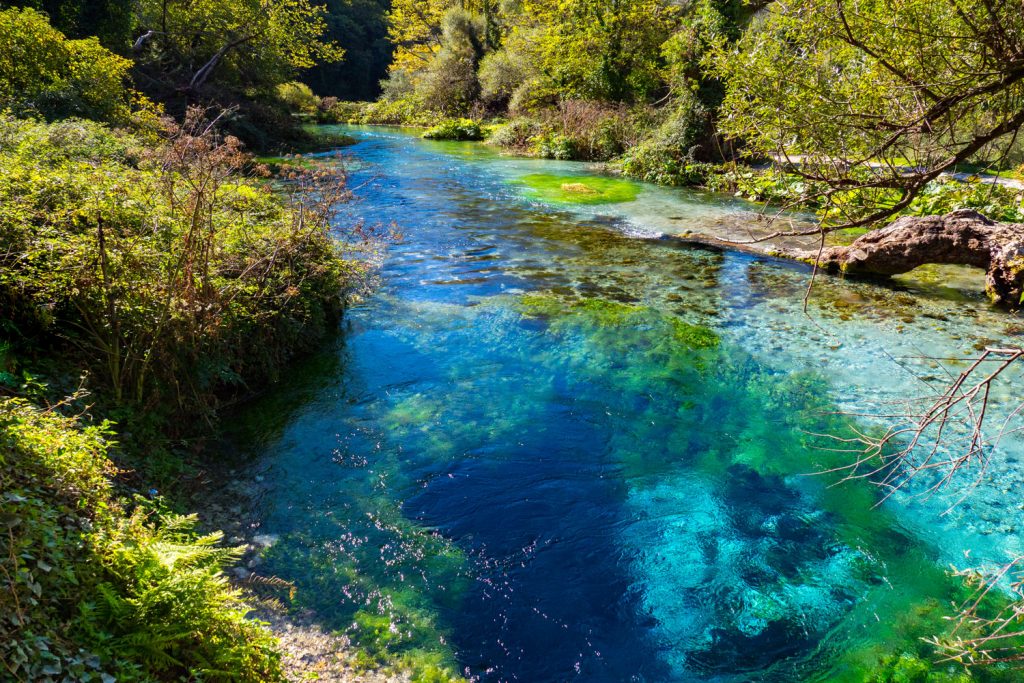 Bergsee Syri i Kaltër