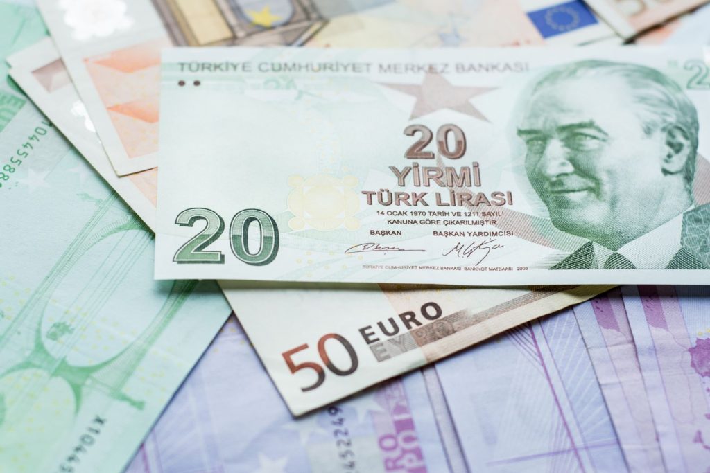 Die türkische Währung...