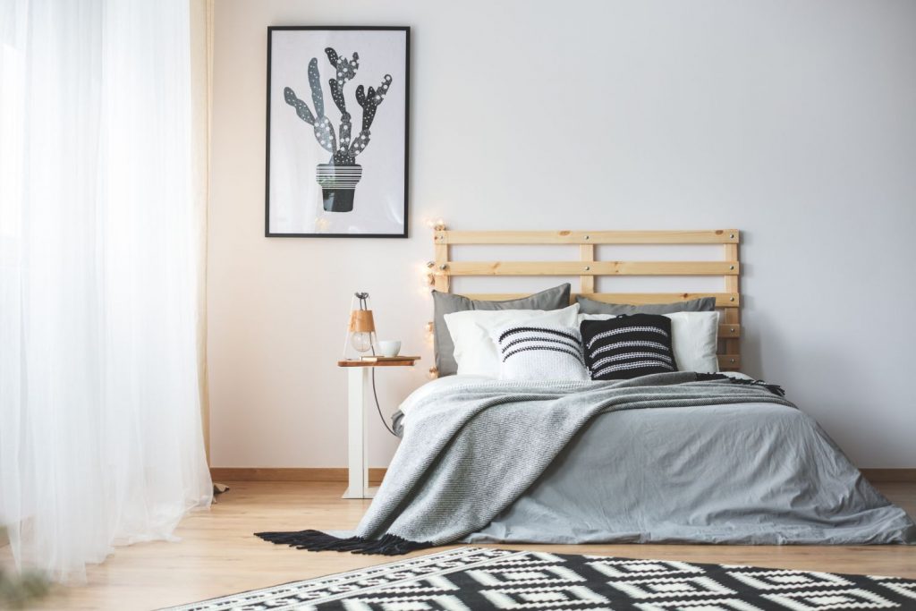 Das Schlafzimmer sollte...