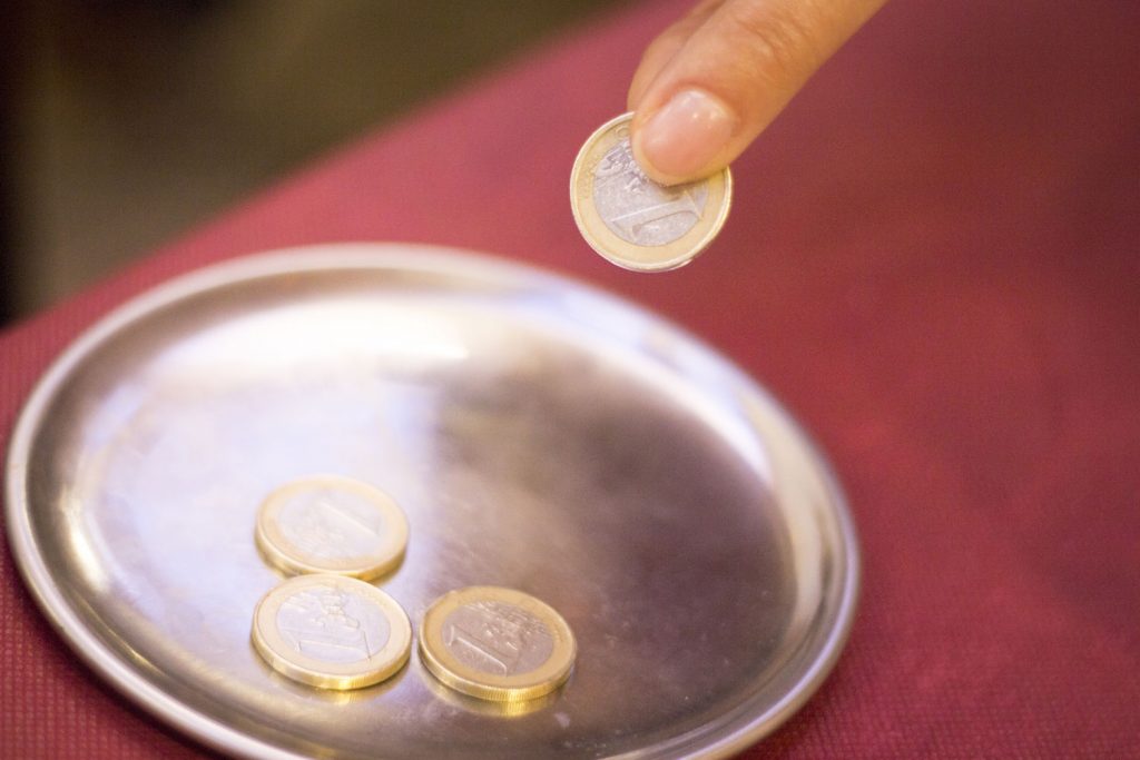 Trinkgeld?