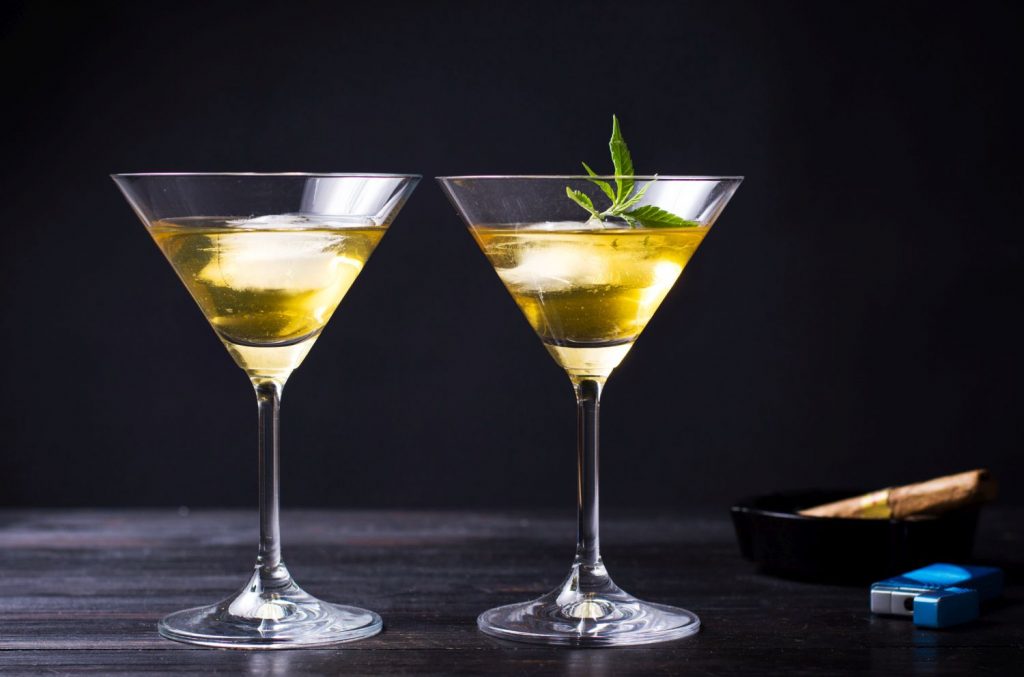 Geräucherte Cocktails
