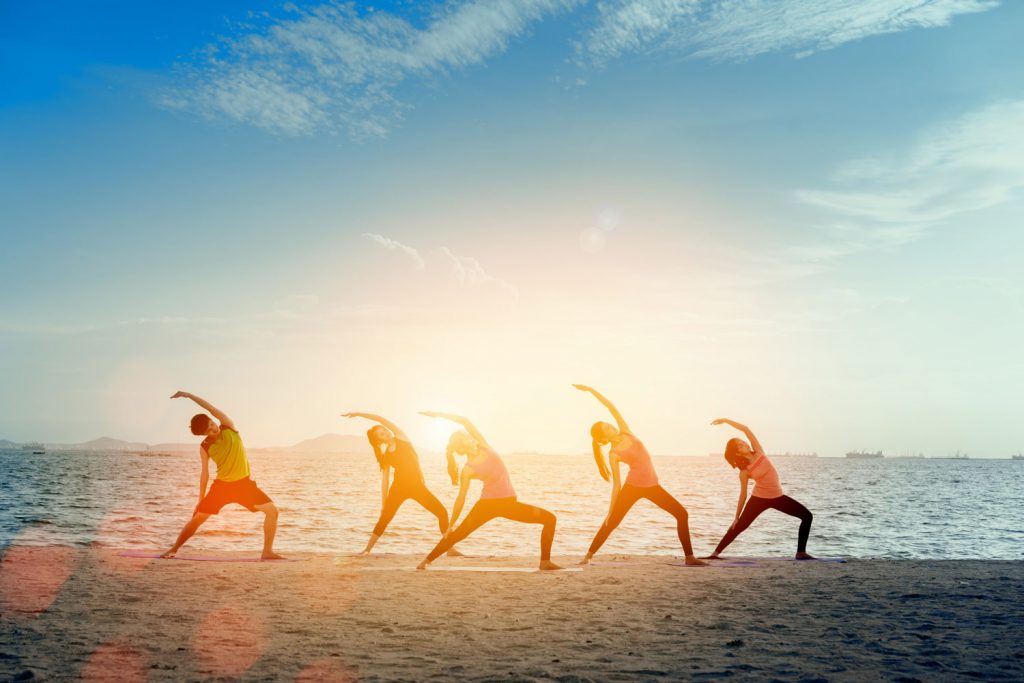Yoga in Down Under