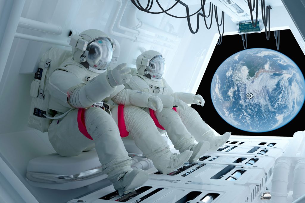 Einmal Astronaut sein