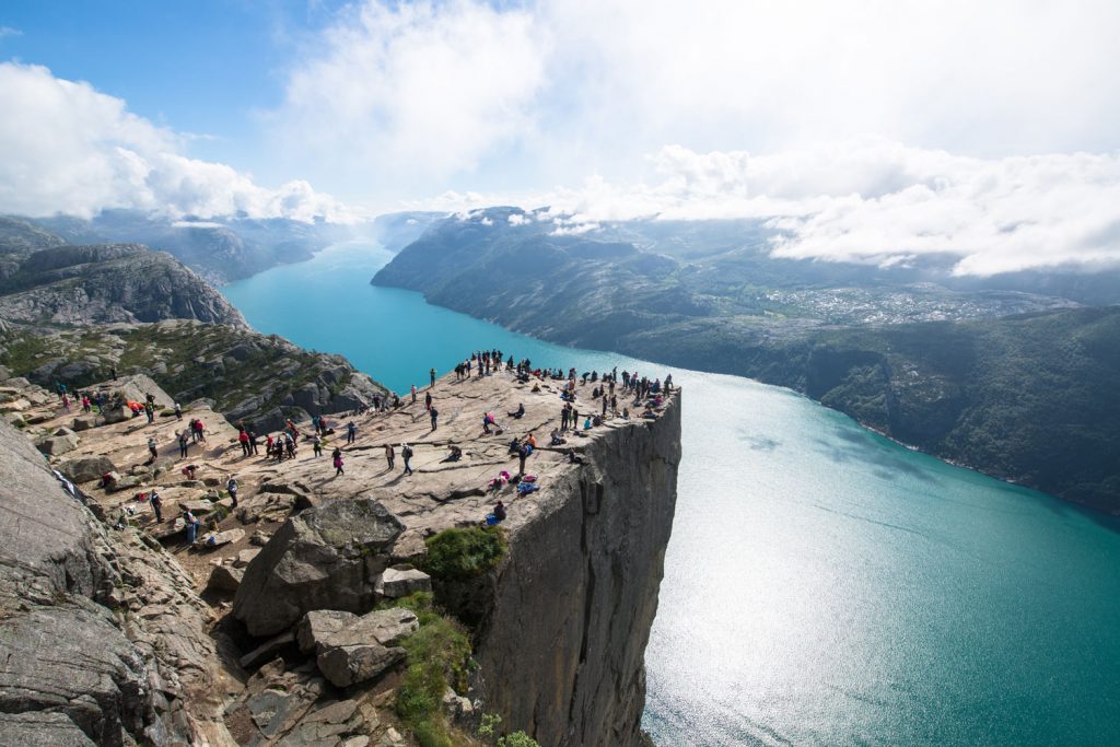 Norwegen: Preikestolen