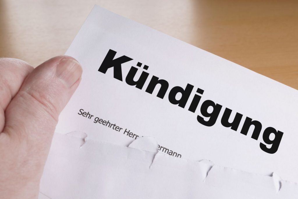 Kündigung