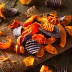 Gemüse- und Obstchips...