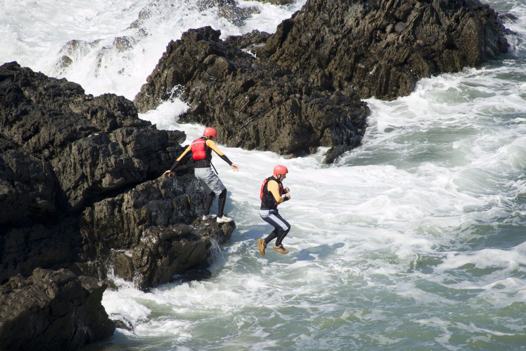 Coasteering
