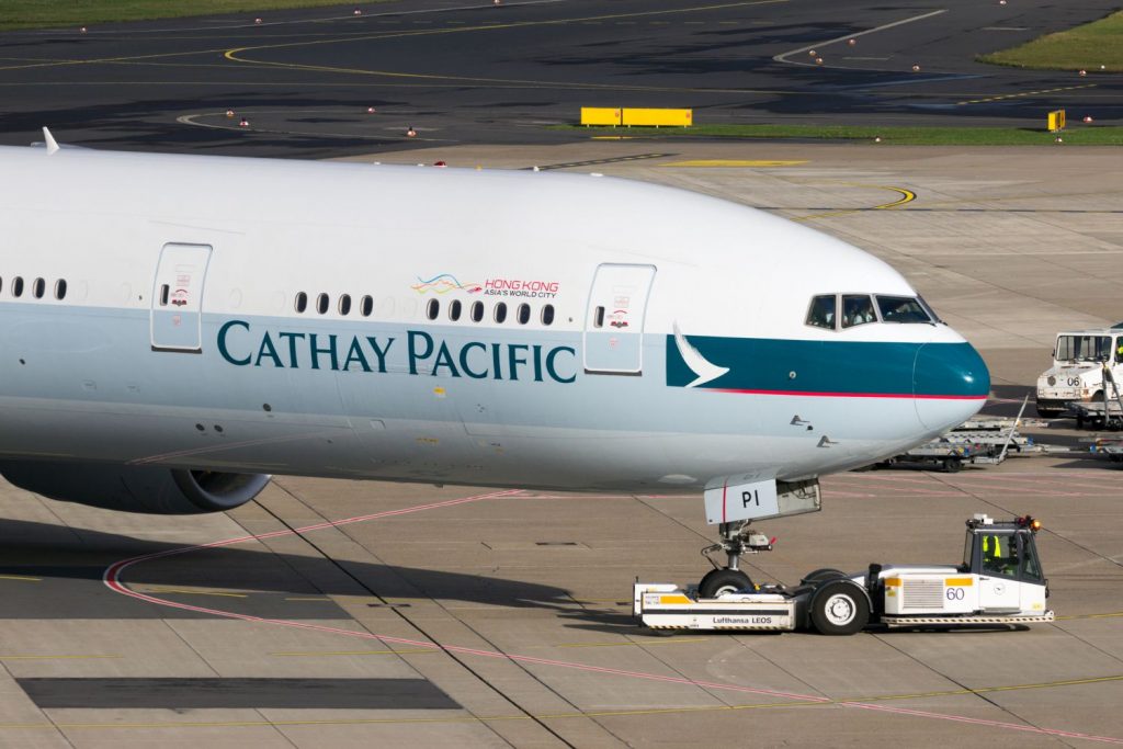Cathay Pacific Airways...