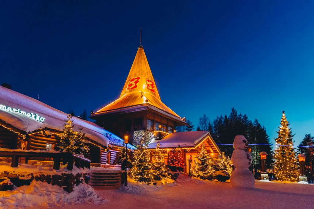 Wo der Weihnachtsmann zuhause ist