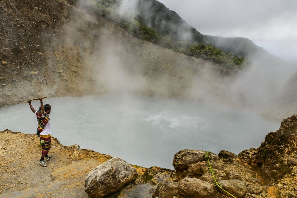 Karibik: Boiling Lake