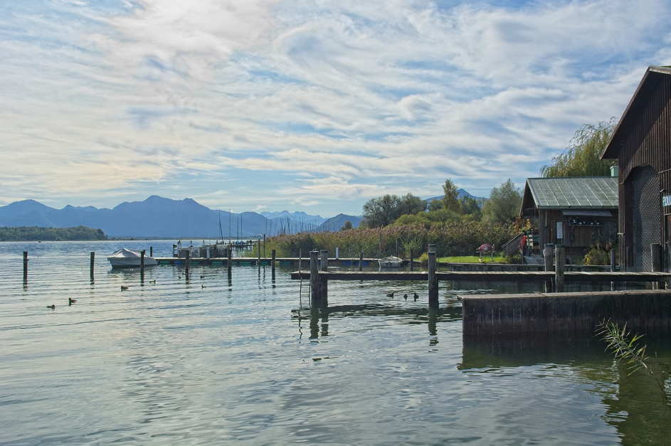 Der Chiemsee in Bayern
