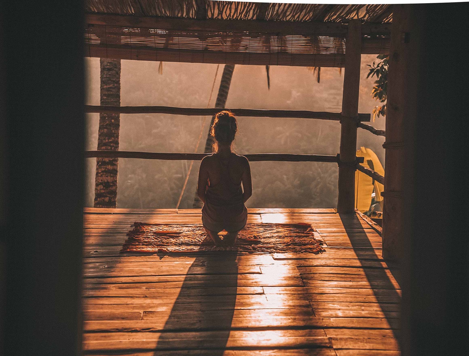 Meditation ist ein guter Weg, um einfach mal abzuschalten