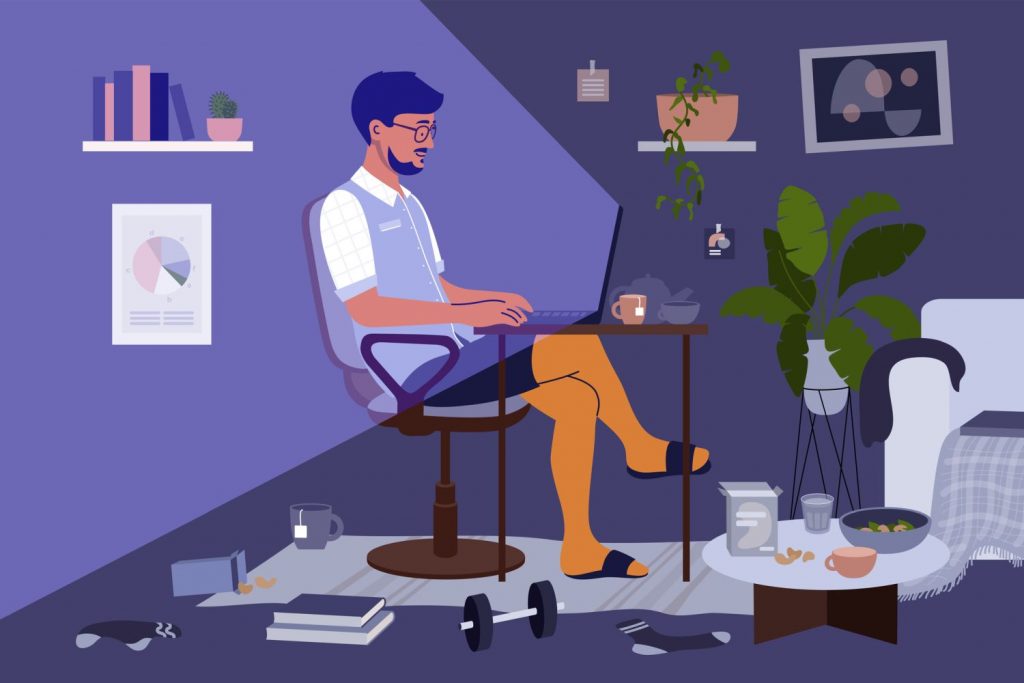 Das Home Office...