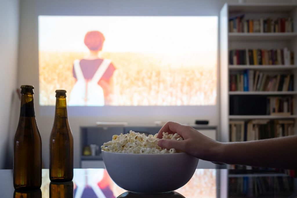 Das Heimkino...