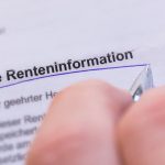 Die jährliche Renteninformation...