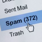 Bei echten Werbemails...