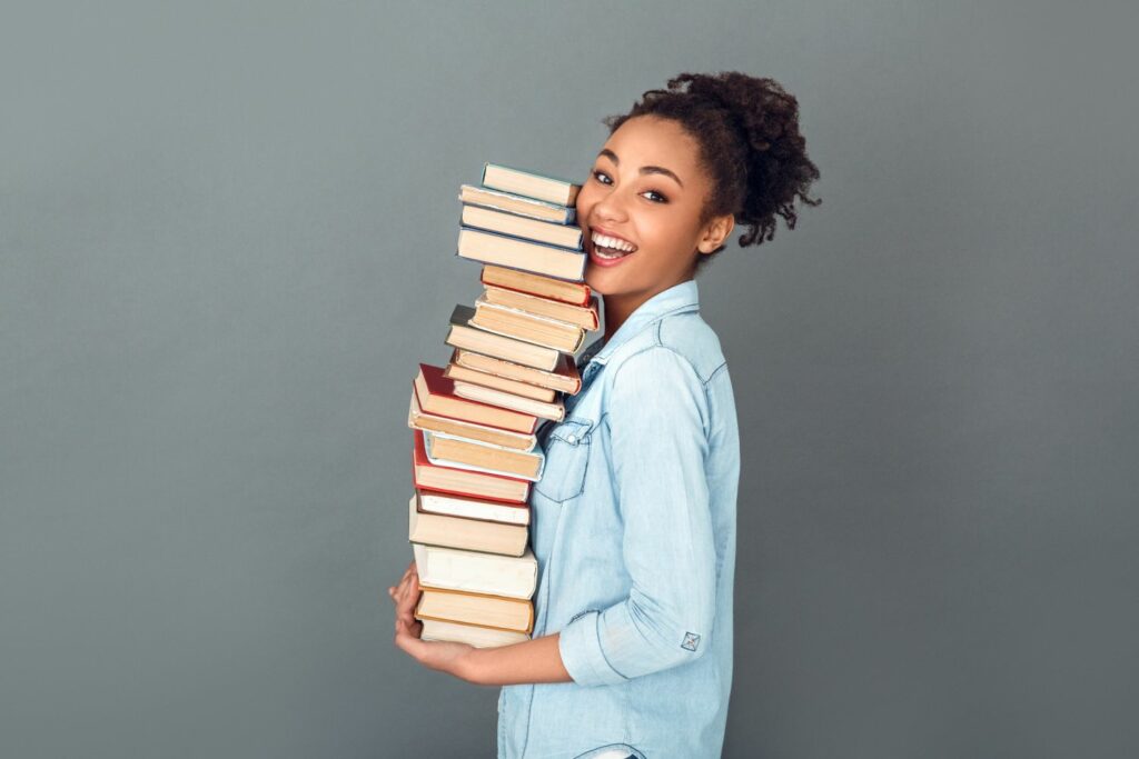 Beim Verkauf alter Bücher...