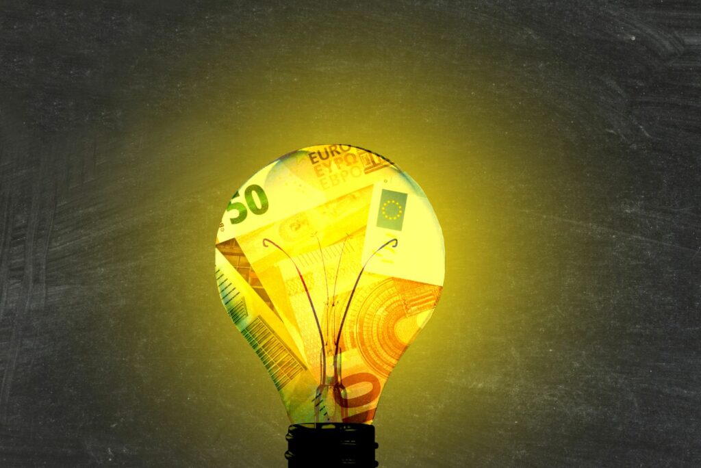 Geld sparen...