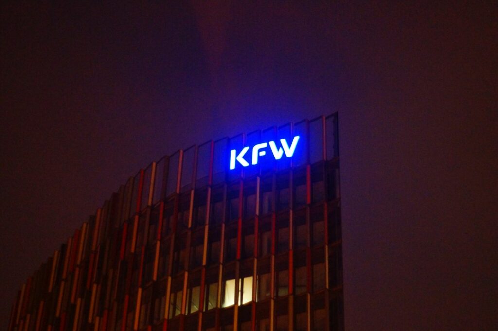 Bei der KfW...