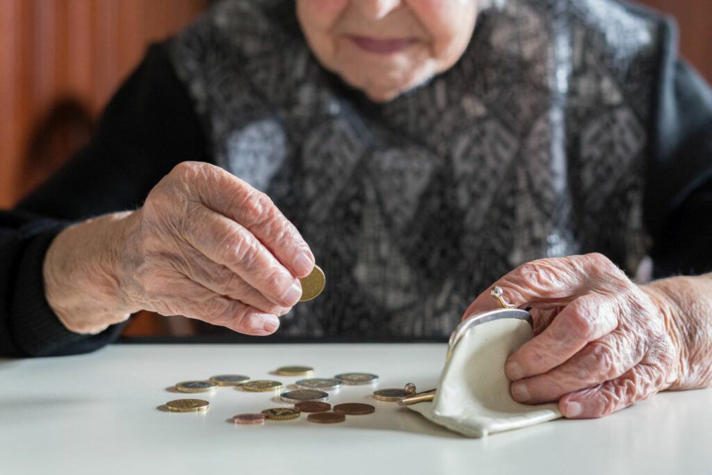 Gerade bei Menschen mit wenig Geld...