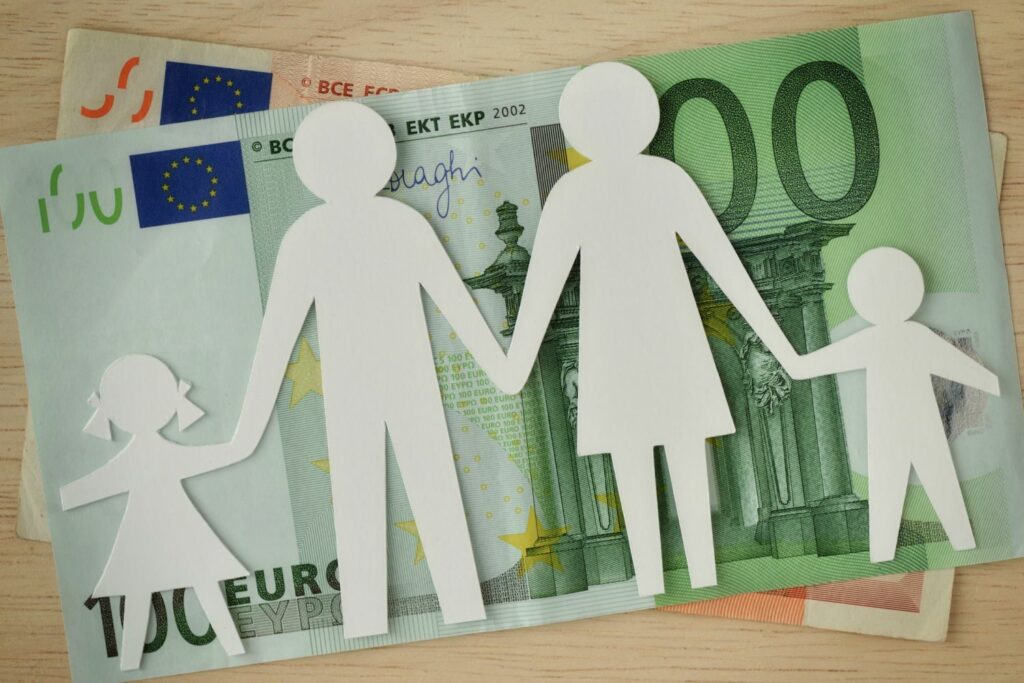 Auch das Kindergeld...