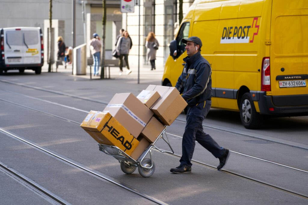 Verlust auf dem Versandweg