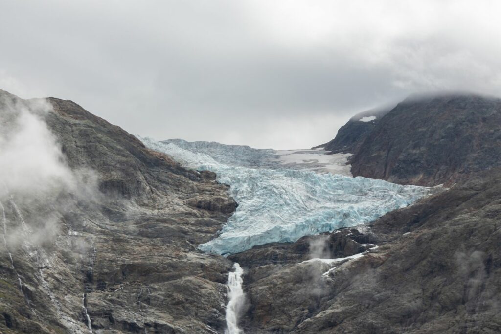 Schmelzende Gletscher