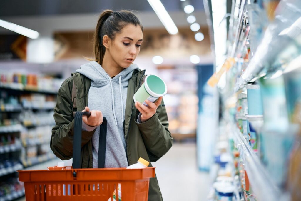 Trick 3: Selbstdisziplin im Supermarkt