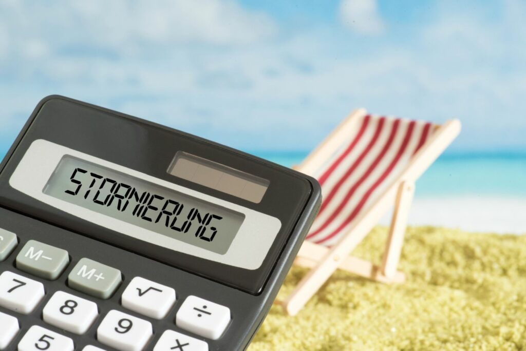 Eine Reiserücktritts-Versicherung...